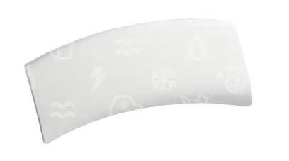 madlo dveří pračky ZANUSSI / ELECTROLUX / AEG (sada) 50288843001